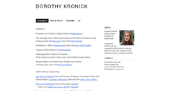 Desktop Screenshot of dorothykronick.com