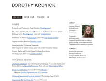 Tablet Screenshot of dorothykronick.com